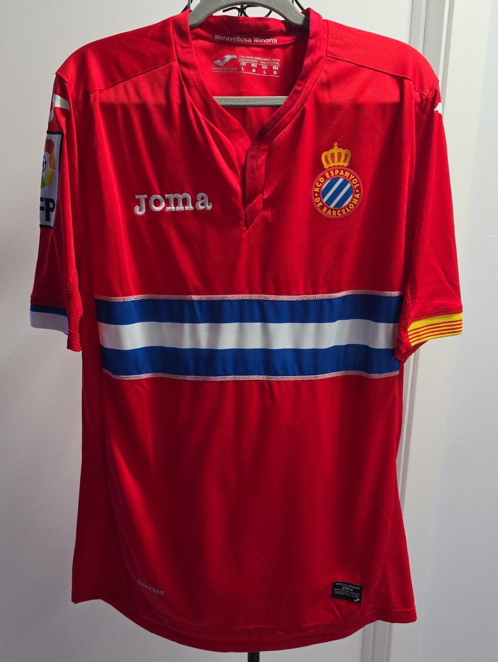 Joma Red RCD Espanyol Barcelona Men’s Jersey